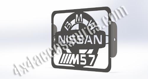 GRILLE DE TÊTE DE SNORKEL AVEC LOGO NISSAN - BMW - M57
