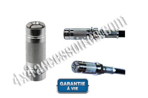 EMBOUT DE POMPE À GRAISSE VERROUILLABLE M10 X 100 - Ø EXTERIEUR: 18.2MM