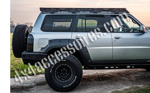 GALERIE DE TOIT ALUMINIUM PATROL Y61 LONG