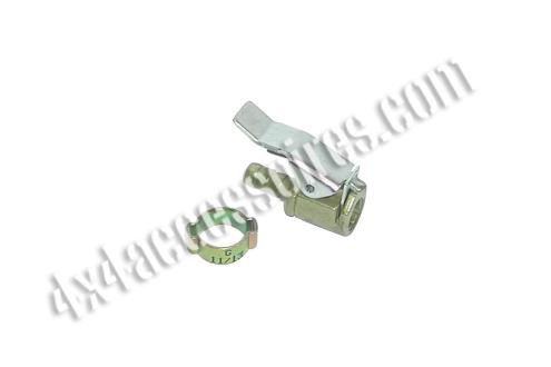 EMBOUT DE GONFLAGE GROSSE VALVE AUTO POUR TUYAU Ø 6MM