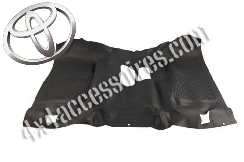 MOQUETTE TAPIS DE SOL AVANT PVC GRIS D'ORIGINE TOYOTA LAND CRUISER SÉRIE 7