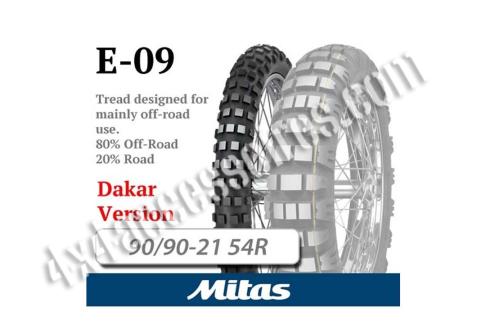 E-09 DAKAR YELLOW MITAS 90/90R21-54R TL