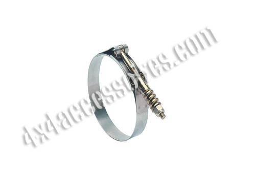 COLLIER INOX AVEC RESSORT DE CONPENSATION - 67 À 75 MM