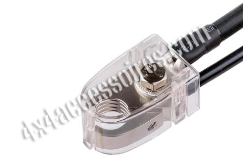 COSSE DE BATTERIE NÉGATIVE AVEC CACHE TRANSPARENT