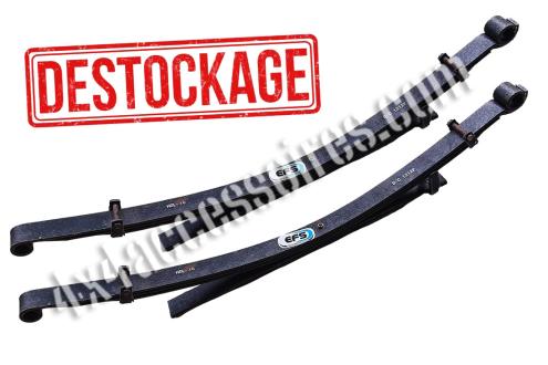 LAMES DE RESSORT ARRIÈRE MEDIUM (+150KG) +45MM D-MAX (2012 - 2020) - LOT DE 2