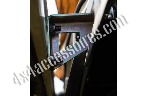 KIT DE 3 SUPPORTS DE AUVENT POUR GALERIE ''ACIER / ALU'' PATROL GR Y60 / Y61
