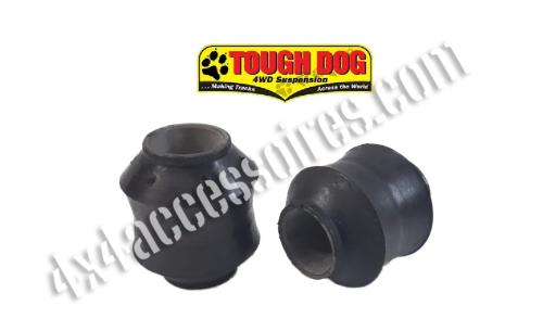 SILENTBLOC AVEC ENTRETOISE MÉTAL POUR AMORTISSEUR MONTAGE ŒIL Ø 19 MM RALPH OU 4 WAY RÉGLABLE TOUGH DOG