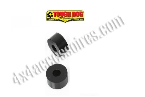 KIT 2 SILENTBLOCS POUR AMORTISSEURS MONTAGE TIGE Ø 14 MM TOUGH DOG -
