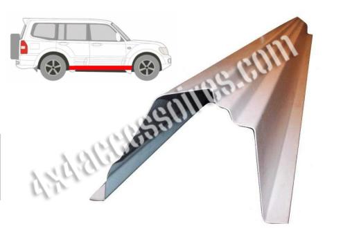 TÔLE EXTÉRIEURE DE BAS DE CAISSE PAJERO DE 2000 à 2006 LONGUEUR 1680 MM