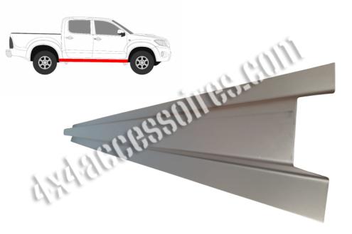 TÔLE INTÉRIEURE DE BAS DE CAISSE TOYOTA HILUX VIGO DE 2005 à 2015 LONGUEUR 1900 MM