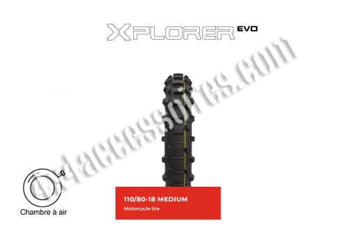 X PLORER 01 EVO REBEL TYRES - MEDIUM - 110/80-18-62Q - TT
