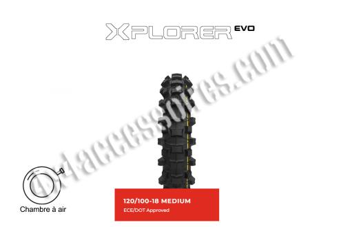 X PLORER 01 EVO REBEL TYRES - MEDIUM - 120/100-18-74P - TT