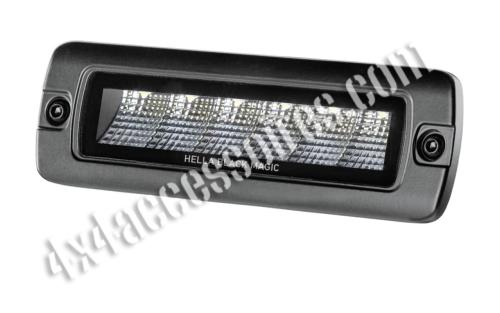 FEU PLAT HELLA ENCASTRABLE LATÉRAL OU FEU ARRIÈRE 2000 LUMENS POUR GALERIE ALUMINIUM - FLOOD -