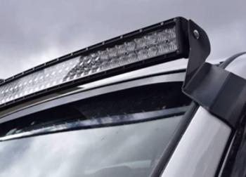 Support pour feu et barre à led